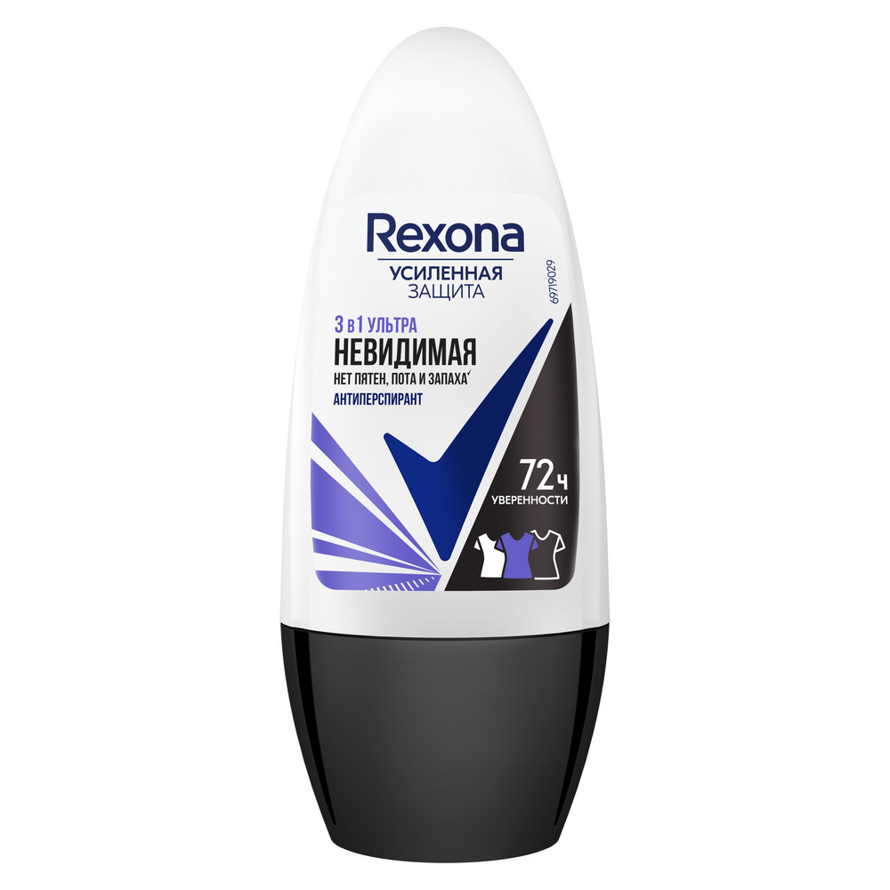 Дезодорант-антиперспирант Rexona Roll-on Ультраневидимая 50мл в Томске –  купить по лучшей цене 189 руб. в интернет-магазине «Стройся»