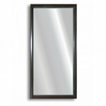 Зеркало Арт. 01 ГВ (840*500) венге, универсальное (верт./гор.) с декоративными накладнами
